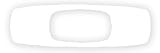 Oakley Sunglasses Logo Vinyl Sticker Decal-White-6 Inch