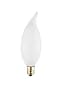 Havells-SLI 60482 - 25FC/IF/BX - 25 Watt Bent Tip Candelabra Base Light Bulb, Frosted