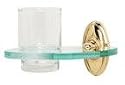 Alno Classic traditional tumbler holder with tumbler A8070-PB