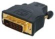 Gold-Plated HDMI Socket to DVI-D Plug Adaptor Convertor