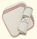 Imse Vimse Organic Flannelette Washcloths - 12 pack Ocean