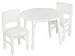 Toys : Spindle Table Set - Color: White