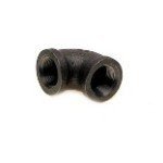 LDR 312 E90-34 90 Degree Elbow, Black, 3/4-Inch
