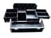 Beauty Box San Remo Black Cosmetics & Make-up Beauty Case