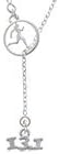 Half Marathon - 13.1 Runner Disc Lariat Necklace