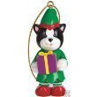 Webkinz Figurine - Holiday Ornament - SANTAKINZ LIL' HELPER
