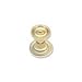 Backplate Polished Brass, 1 1/2 DIA.