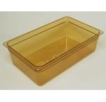 H-Pans Food Pan Full Size - 6 Deep Amber
