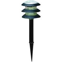 Mintcraft ESL-01-1-1-2 3-TIER OUTDOOR SOLAR LIGHT - BLACK by Mintcraft