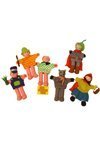 Childrens Toyshop  Toys : Red Riding Hood and 3 Pigs Finger Puppets