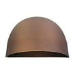 Sea Gull Lighting 92068-834 Single-Light Landscape Deck Light, Weathered Bronze