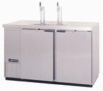 Continental Refrigerator KC59-SS 59" Double Draft Direct Draw Beer Dispense ....