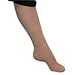 Surgical Stocking Womens Elastic Knee High Closed Toe Beige M4 Large