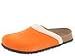Papillio Sapporo | Clog/Mule Shoes Orange Nubuck/Cream Stretch