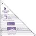 Large Diagonal Triangle Ruler