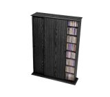 Media Cabinet - Sliding Doors - (Black)