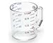 Cambro Camwear Polycarbonate Measuring Cup, 1-Cup Dry Measure, Clear