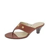 Rockport Irene | Ladies Dress Sandals Mahogany Textured Full Grain Leather by Rockport
