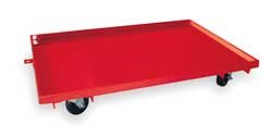 Dayton 2TUN4 Steel Dolly, 30x18x5 3/8, Cap 1600 Lbs
