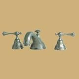 Aqua Brass 1717 Aqua Brass Nostalgia Deckmount 3 Pc Tub Set