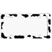 Moo Cow License Plate Frame (Made of Plastic)