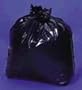 24X24 Reg. Black High-Density Can Liner- 8 Mic - 7-10Gal (S242408K) Category: Hi-Density -Rolls