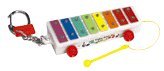 Fisher Price Pull a Tune Xylophone key chain by Basic Fun