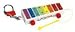 Fisher Price Pull a Tune Xylophone key chain by Basic Fun