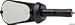Dimension Compact Fold-Away Bar End Mirror