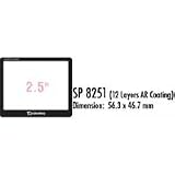 Giottos Professional Glass LCD Screen Protector, for Casio V8, Nikon CoolPix P2, CoolPix P50, CoolPix P5100, Olympus E3, E510, Stylus 740, Stylus 1000, FE180, FE200, FE230, Pentax K10D, Optio M3O, 12 Layers of Multi-Coatings Each Side.