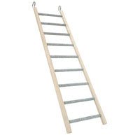 Ladder with Wooden Frame for Small Birds - 9 Step