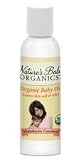 NATURE'S BABY ORGANICS Organic Baby Oil Mandarin/Coconut 4 oz
