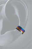 Earcuff 9.2MN Multicolored Niobium