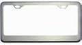 Chrome Blank License Plate Frame (Made of Metal)