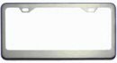 Chrome Blank License Plate Frame (Made of Metal)