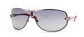 DIESEL Sunglasses 0049/S 0GWI (VK) Palladium/Red (Grey Gradient)