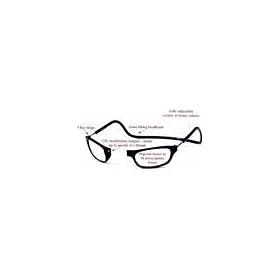 CLic Adjustable Front Connect Reader, 2.00 Strength