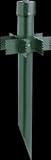 RAB Landscape Lighting MP25VG 25 Maxi Mighty Post , Verde Green