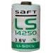 Saft Lithium 3,6V Batterie LS 14250, 3,6V, 1000mAh, Lithium