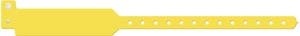 12“ Adult Yellow Write-On Tri-Laminate Wristband, 500 pcs/Box