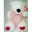 Ty Classic Valentine Bear Caressa 12