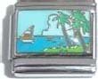 Clearly Charming Coast Italian Charm Bracelet Link