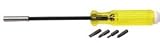 Techni-Tool Magnetic Screw- driver, 7, Slot/Phil, 5 Pc