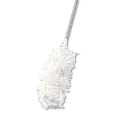 Rubbermaid T120 HiDuster® Plus Antimicrobial Angled Overhead Duster, Extends to 51