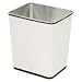 Rectangular Wastebasket, 29 Quart, Fire Safe, 13-1/2x15-1/2, Stainless Steel URIWB29RSS