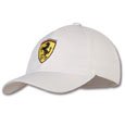Ferrari White Shield Hat