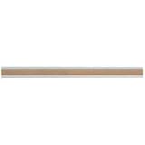 Quartet XDR1072 Map rail, heavy-gauge anodized aluminum, natural cork insert, 1 high x 72 long