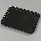 Fast Food Tray Black 12'' x 16''
