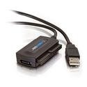 Cables To Go 30504 USB 2.0 to IDE or Serial ATA Drive Adapter (Black)