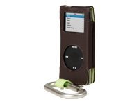Belkin Carabiner Case for iPod nano 1G, 2G (Black/Lime)